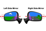 How to Adjust the Car Side Mirrors