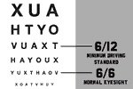 Eyesight Test for Learning to Drive